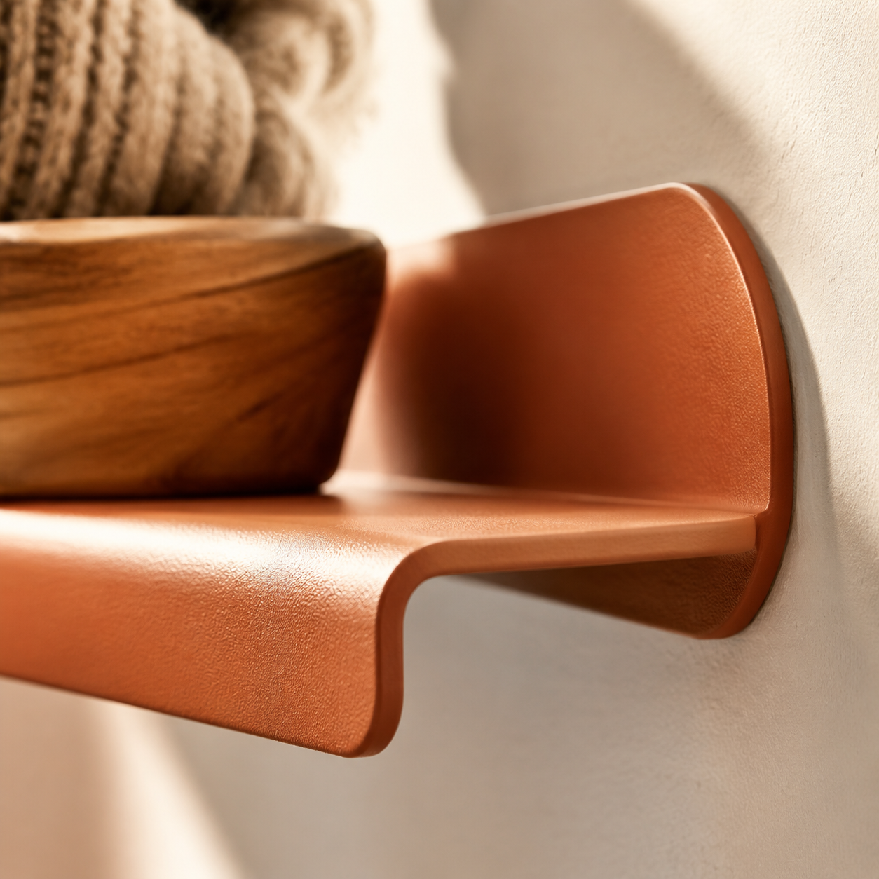 Magnetic Radiator Shelf detail