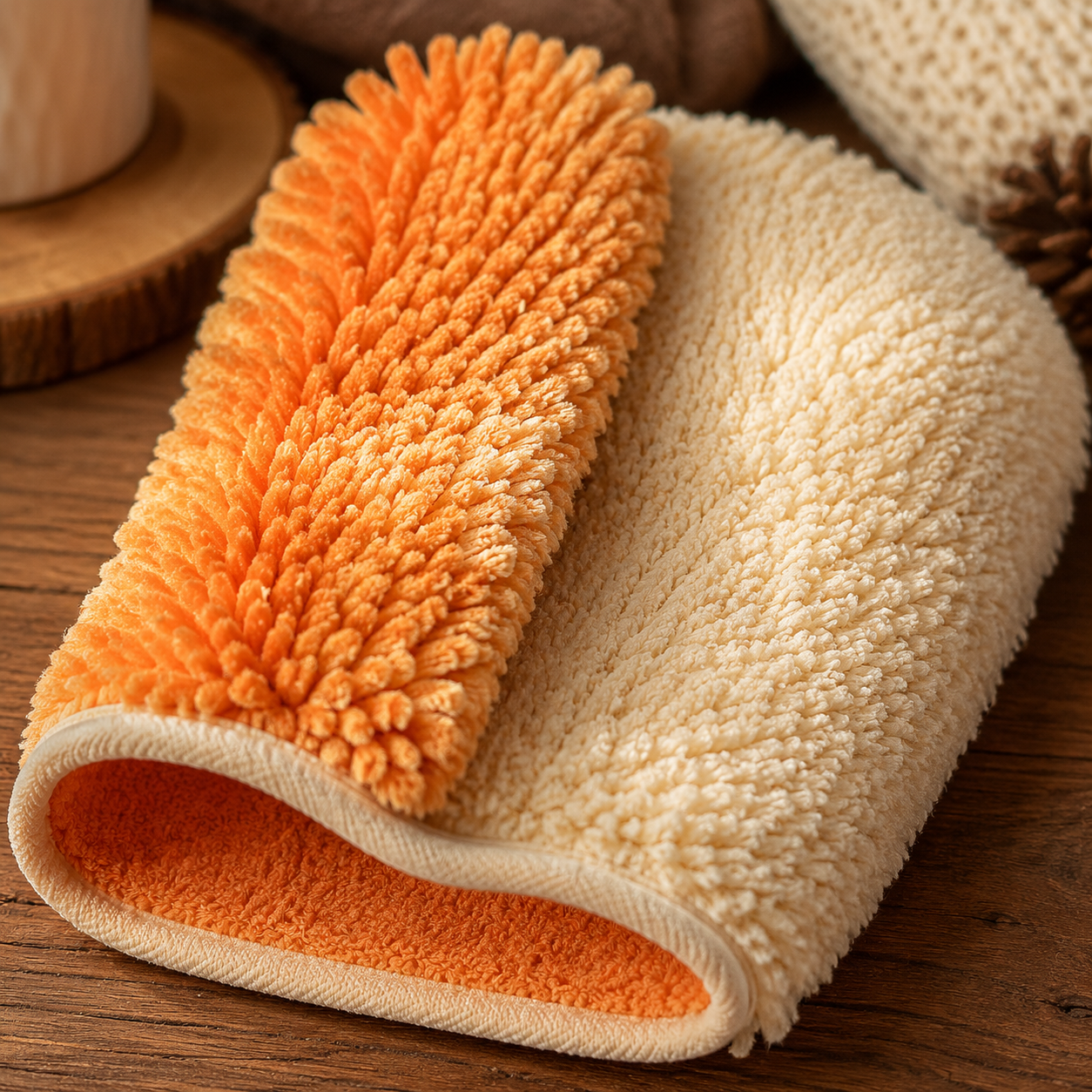Microfibre Radiator Duster detail