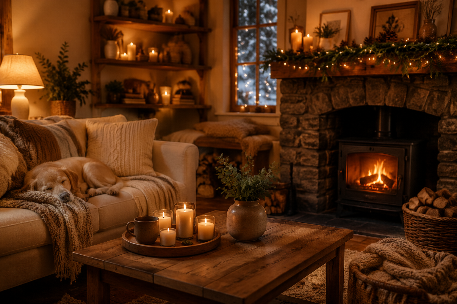 Winter Warmth Master Bundle in use
